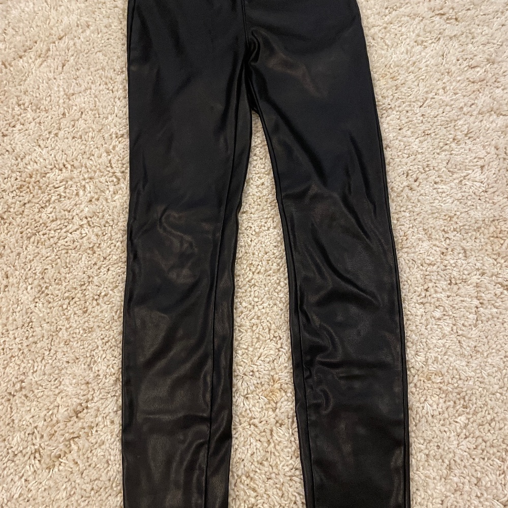 Blank NYC leather pants